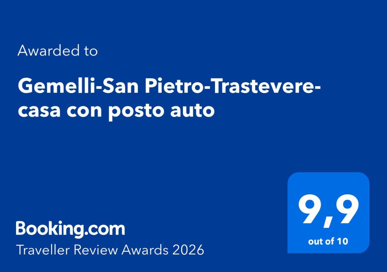 Gemelli-San Pietro-Trastevere-Casa Con Posto Auto, Rome
